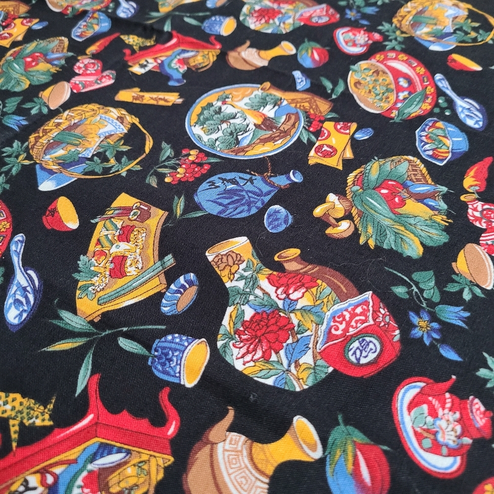 Vintage Hoffman International Fabrics "Kitchen Kitsch" Quilt Sew Cotton Fabric